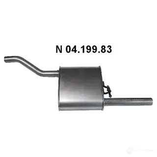 Задний глушитель EBERSPACHER 0419983 3BXFZ 5 4030813039030 81727