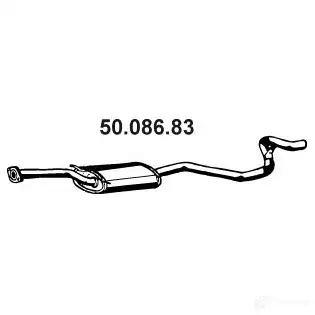 Задний глушитель EBERSPACHER 5008683 4030813120264 89243 67 530YS