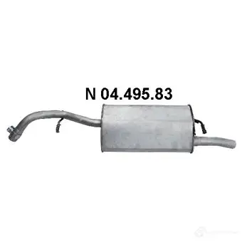 Задний глушитель EBERSPACHER 81898 C OBGTED 0449583 4030813037159