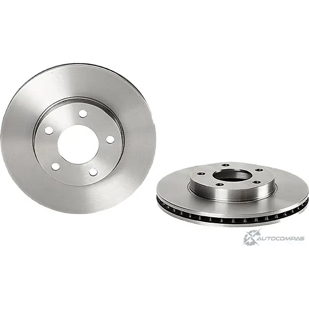 Тормозной диск BREMBO PT0W2E 09.8953.10 BTK5L HY 790786 - Изображение 1