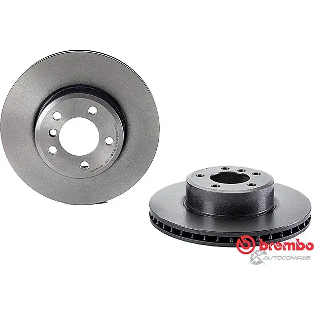 Тормозной диск BREMBO 790861 3C2JD 09.9166.11 WO 8AF8H изображение 0