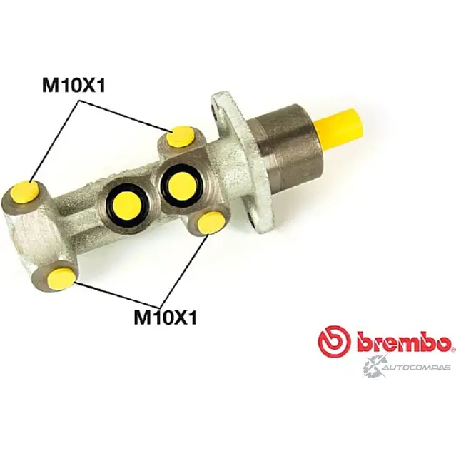 Главный тормозной цилиндр BREMBO 8432509635681 SWAPT L M 23 075 1210369931 изображение 0