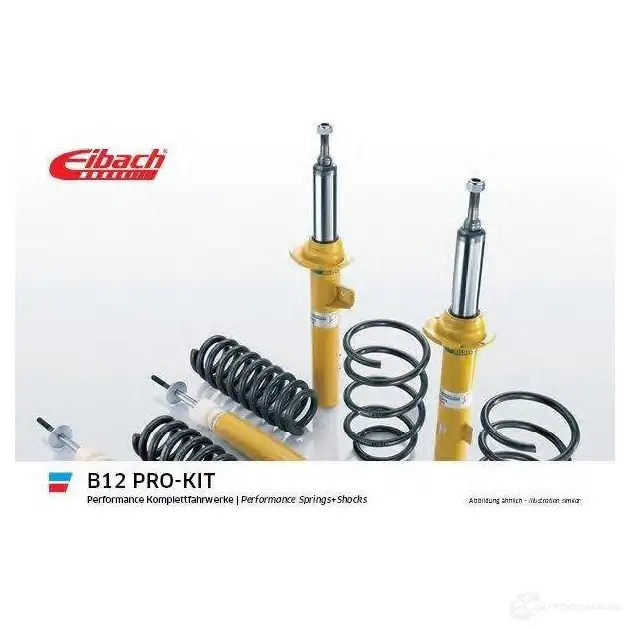 Комплект подвески, винтовые пружины и амортизаторы EIBACH 4050278030359 e90200030522 6Q3JGA F 1170166