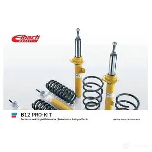 Комплект подвески, винтовые пружины и амортизаторы EIBACH 4050278036320 1170428 7T5X0Q J e90450020122 изображение 0