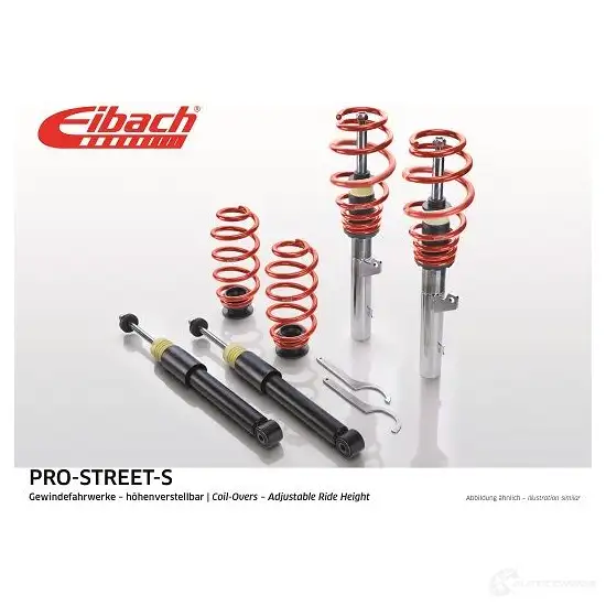 Комплект подвески, винтовые пружины и амортизаторы EIBACH 7GYRJ 65 810100422 pss65810100422 1172649