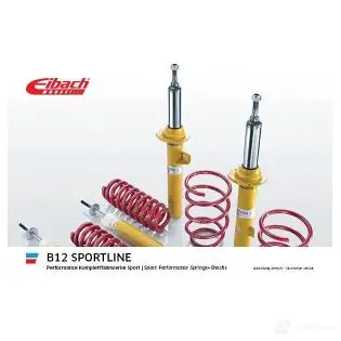 Комплект подвески, винтовые пружины и амортизаторы EIBACH e95810040222 1170965 D ZI9L 4050278035132