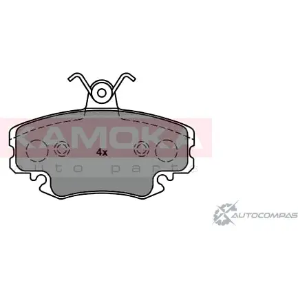 Тормозные колодки, дисковые, комплект KAMOKA DDUKO 1011690 TF DO3T 1653042
