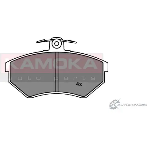 Тормозные колодки, дисковые, комплект KAMOKA OGMUV7E 1011814 1653049 RO6B D изображение 0