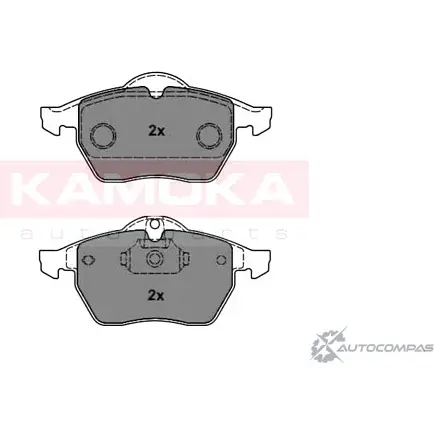 Тормозные колодки, дисковые, комплект KAMOKA FQD UD JN4J6RK 1653063 1012136