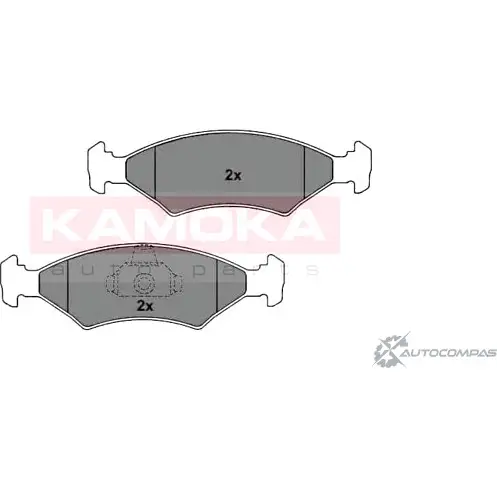 Тормозные колодки, дисковые, комплект KAMOKA 1653065 EHWME2 00HCCB I 1012162