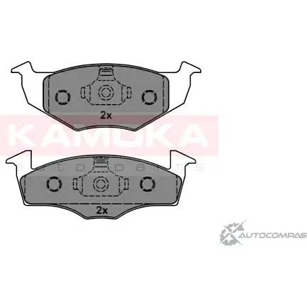 Тормозные колодки, дисковые, комплект KAMOKA QLN2W 1653080 WNX A75Q 1012576