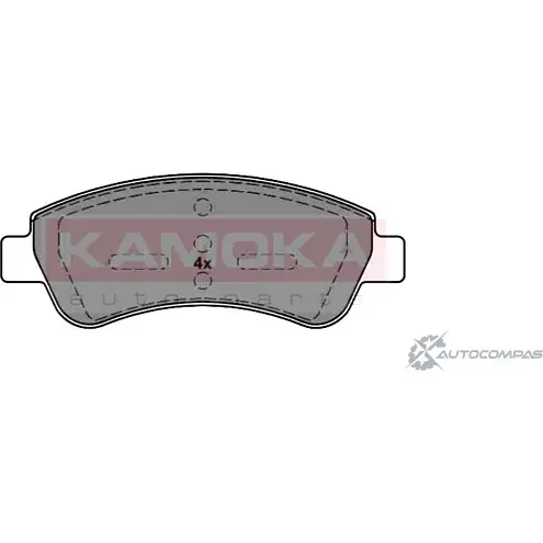 Тормозные колодки, дисковые, комплект KAMOKA 1653097 1012798 KGY991 N L8FZKR изображение 0