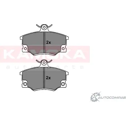 Тормозные колодки, дисковые, комплект KAMOKA 101740 1653123 PX3HVY 8 W7QVF изображение 0