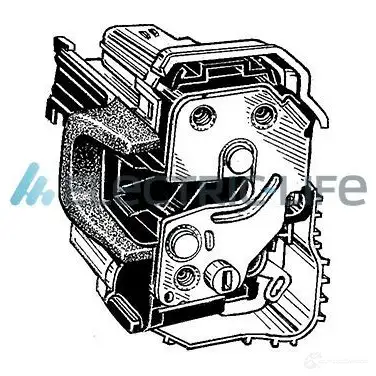 Замок двери ELECTRIC LIFE 1424752920 zr40375 LKTS K15 8033538146782