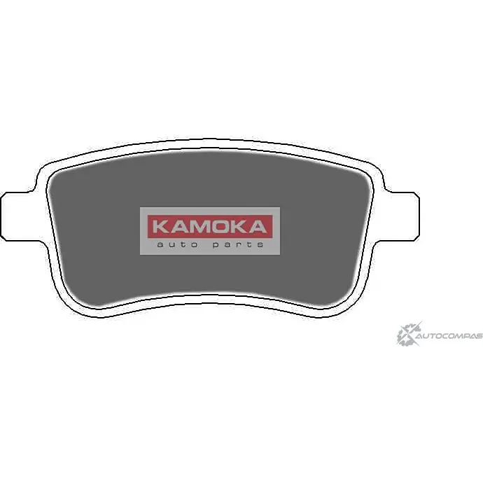 Тормозные колодки, дисковые, комплект KAMOKA W3OD2 248 20 1661235 JQ101124 изображение 0