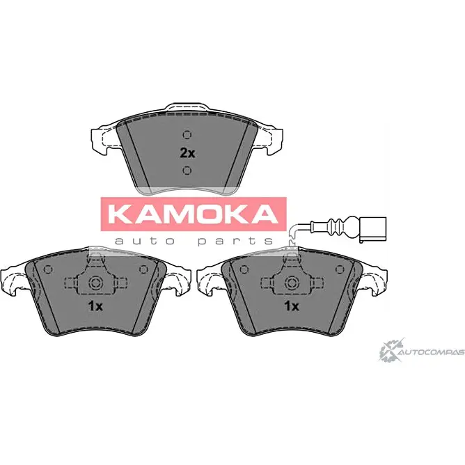 Тормозные колодки, дисковые, комплект KAMOKA 786 FST AIB9XD9 JQ101160 1661305 изображение 0
