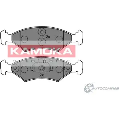 Тормозные колодки, дисковые, комплект KAMOKA JQ101412 1661756 P87S U 4M7S1 изображение 0