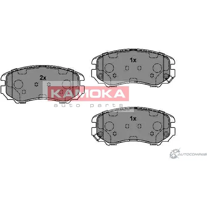 Тормозные колодки, дисковые, комплект KAMOKA JQ1018500 S0NL0 1661828 V36 1O изображение 0