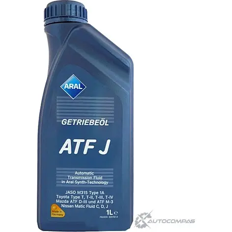 Трансмиссионное масло в акпп синтетическое 56638 ARAL ATF SP-2 M, ATF SP-3, ATF SP-4, 1 л ARAL 56638 1AIY 6 1436794880 изображение 0