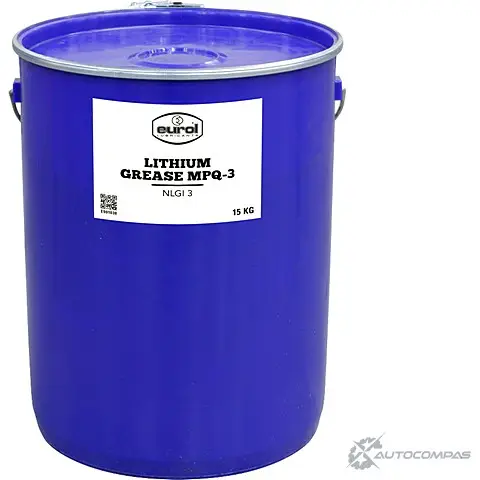 Смазка литиевая Lithium Grease MPQ-3, 15 кг EUROL E90103815KG RSN4AO 1436795819 0I44G U