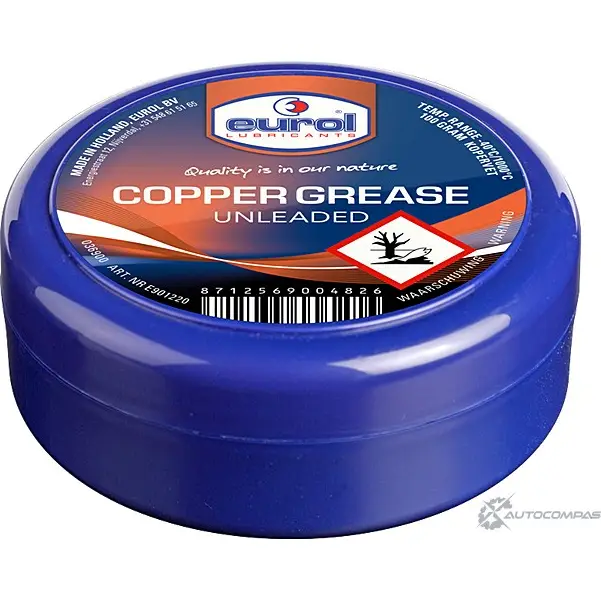 Смазка медная высокотемпературная Copper grease, 100 г EUROL 1436795861 3NK 6U9 E901220100G QSNA6