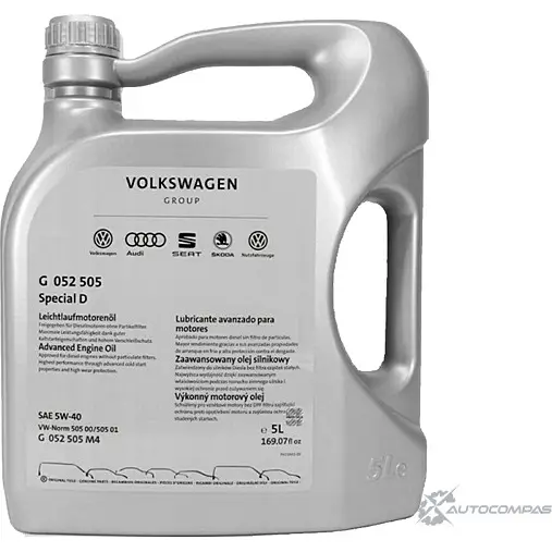 Моторное масло VAG 1436369990 0 CDTZ G052505M4