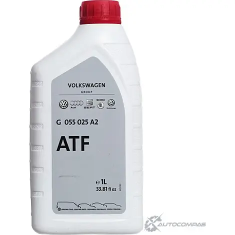 Трансмиссионное масло в акпп синтетическое G055025A2 VAG, 1 л VAG G055025A2 28883929 0 K19T изображение 0