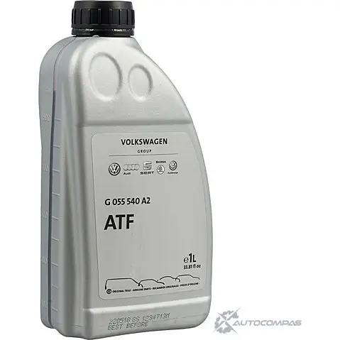 Трансмиссионное масло в акпп синтетическое G055540A2 VAG ATF WS, 1 л VAG 28883931 G055540A2 RN LFV изображение 0