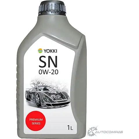 Моторное масло синтетическое YOKKI SAE 0W-20 Premium, 1 л YOKKI YAC101001P E2T RD 1436797048 изображение 0