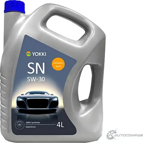 Моторное масло синтетическое YOKKI SAE 5W-30 Experience, 4л YOKKI I0 OF7 1436797051 YAC121004P изображение 0