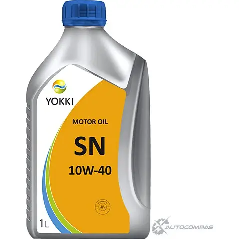 Моторное масло полусинтетическое YOKKI SAE 10W-40, 1 л YOKKI YAE311001P 1436797062 VFN4T GN изображение 0