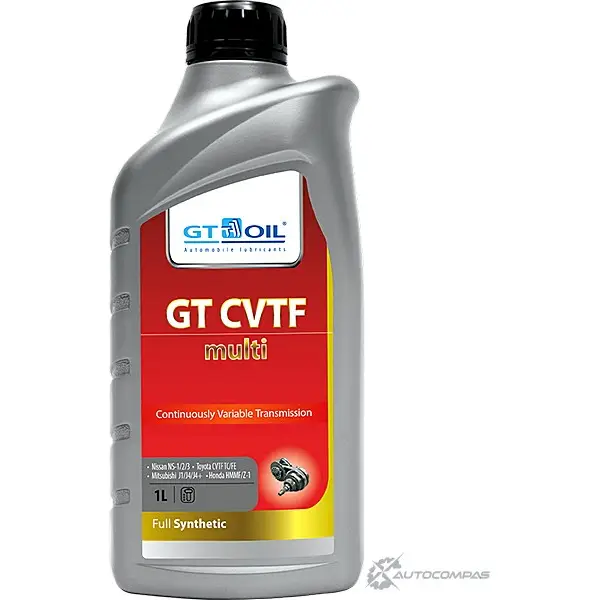 Трансмиссионное масло в вариатор синтетическое 8809059408650 GT OIL, 1 л GT OIL K TR8EAM 8809059408650 1436797219 изображение 0