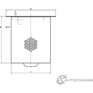 Фильтр, пневмооборудование MANN-FILTER U6GZ42I 63763 49 000 51 211 U JD8XRC