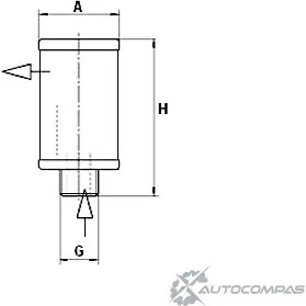 Фильтр, пневмооборудование MANN-FILTER 49 000 52 109 63766 KY063SI 54 O48K