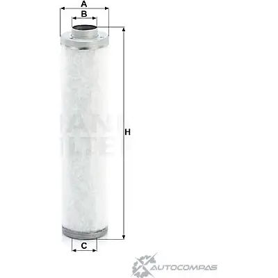 Фильтр, пневмооборудование MANN-FILTER 49 000 53 101 DRP DW45 63768 IS9IU
