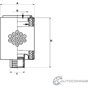 Фильтр, пневмооборудование MANN-FILTER M2YSD 6L 49 000 54 201 R3KWJKF 63777