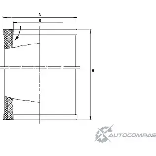 Фильтр, пневмооборудование MANN-FILTER 63793 JMJX 6 L5DPPLM 49 001 52 108