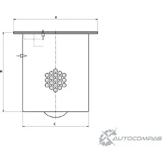 Фильтр, пневмооборудование MANN-FILTER 49 013 55 121 63858 Q H87E F3FOD