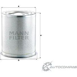 Фильтр, пневмооборудование MANN-FILTER YQ201Y1 63896 49 303 52 121 Q DGS2B