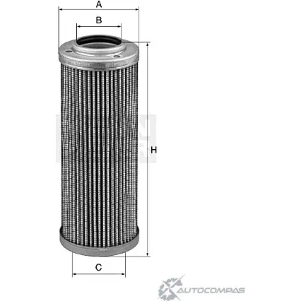 Фильтр, Гидравлическая система привода рабочего оборудования MANN-FILTER HD 846/4 BSH9 9G M27DPL 66757