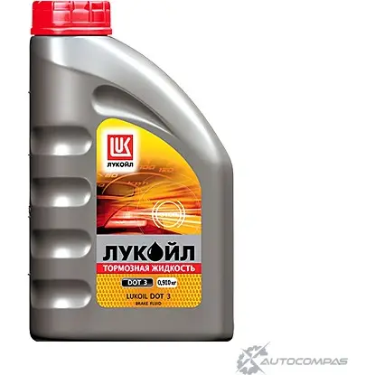 Тормозная жидкость DOT 3, 0.91 л LUKOIL 1436797518 1338294 WWA ZXU