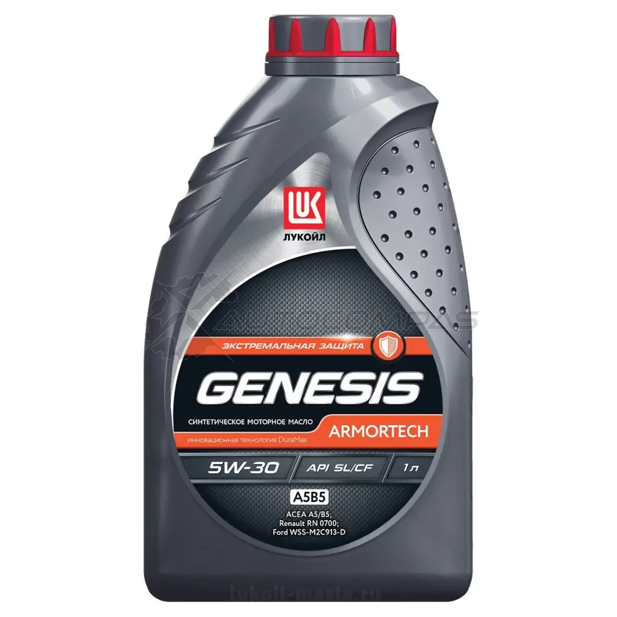 Моторное масло синтетическое ЛУКОЙЛ GENESIS ARMORTECH A5B5 5W-30, 1 л LUKOIL 1436797483 A9GWR W 1539458