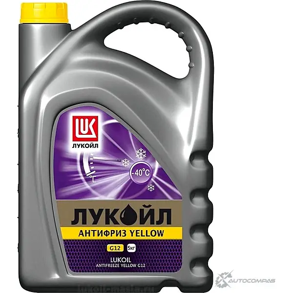 Антифриз желтый ЛУКОЙЛ G12 Yellow, 5 кг LUKOIL RJ0KNV3 227374 1436797398 G 2QA6SO