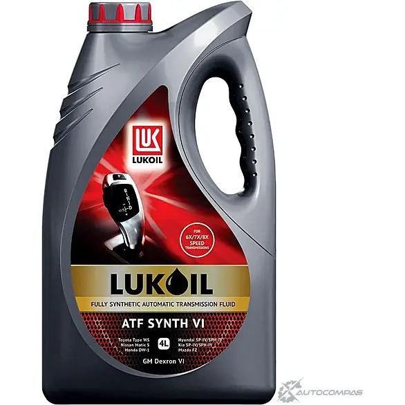 Трансмиссионное масло в акпп синтетическое 3141993 LUKOIL ATF SP-4, ATF J3, 4 л LUKOIL 1436797510 D NOA2V 3141993 изображение 0