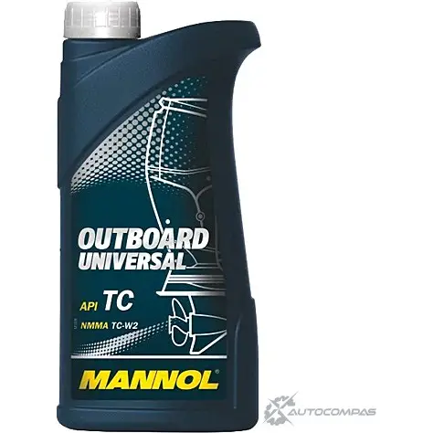 Моторное масло минеральное Outboard Universal, 1 л MANNOL 1421 SM 3VNG2 1436798912 изображение 0