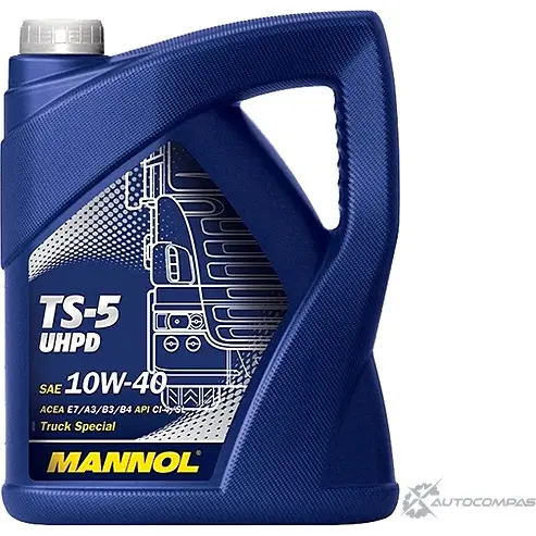 Моторное масло полусинтетическое TS-5 UHPD 10W-40, 5 л MANNOL 4036021256696 1436799300 RGNP W