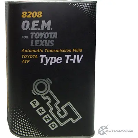 Трансмиссионное масло в акпп синтетическое MN82081ME MANNOL ATF Dexron 6, 1 л MANNOL MN82081ME 0F7A N 1436798009