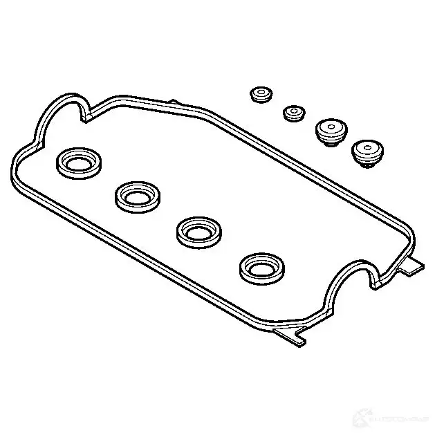 Прокладки клапанной крышки, комплект ELRING 105598 4041248149072 FBE DL 072770