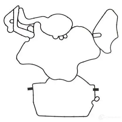 Прокладка передней крышки двигателя ELRING CTU 9ZL 122.472 4041248637012 106057