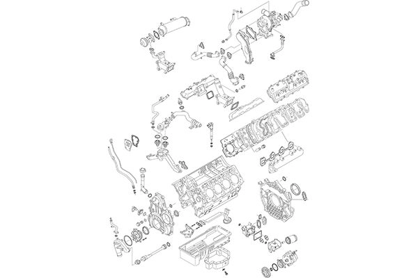 Прокладки двигателя ELRING 1440431495 SDYFR 15 Duramax 6.6 V8 LB7 изображение 0